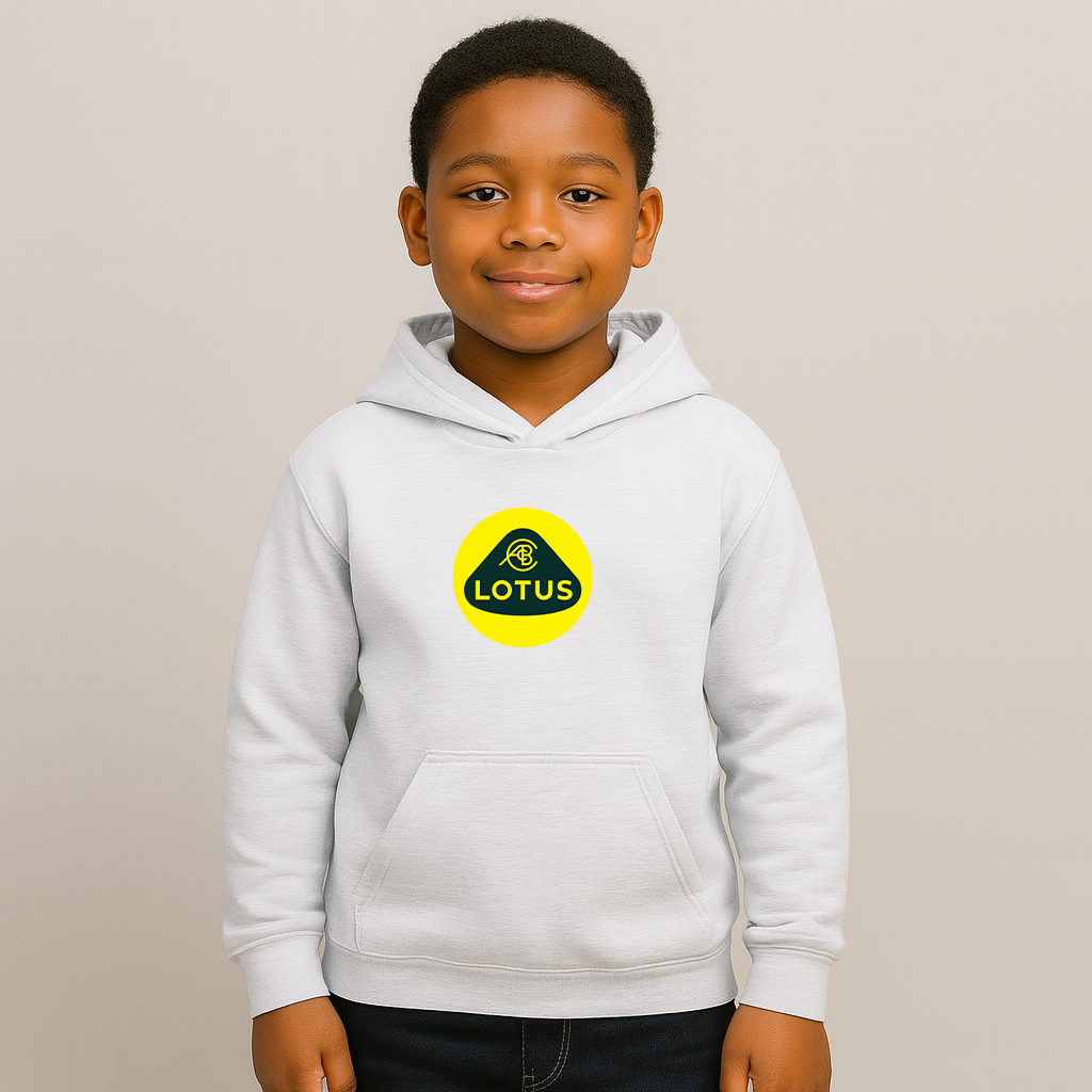 Youth Kids Lotus Car Pullover Hoodie